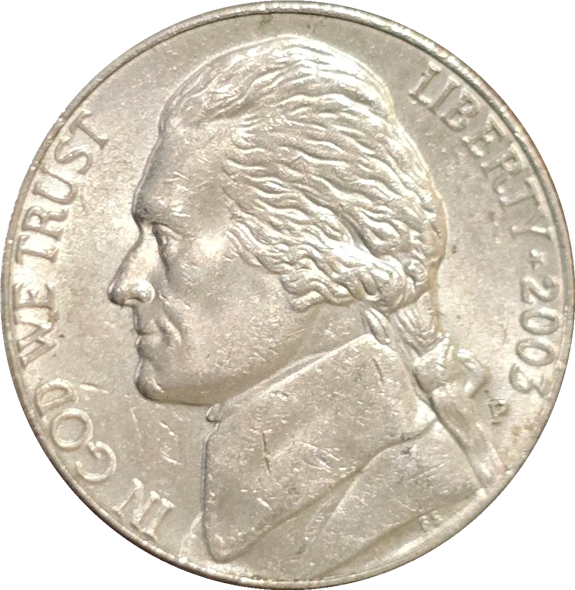 سکه آمریکا 5 سنت آمریکا جفرسون